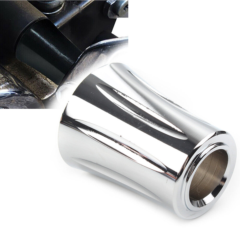for Harley Road Glide Chrome CNC Heel Shifter Lever Eliminator Shaft Spacer