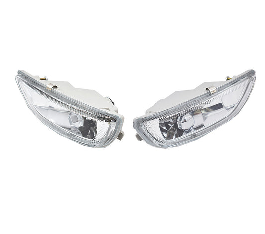 Transparent fog lights and front drive lights are compatible with the 2001 for Corolla (left + right). n