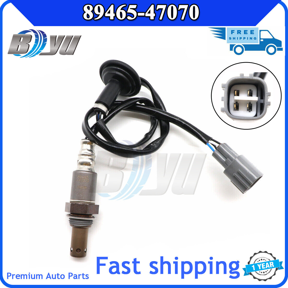 O2 oxygen sensor with lower rating 89465-47070 (8946547070) is suitable for Prius 1.5L (2003-2009). v