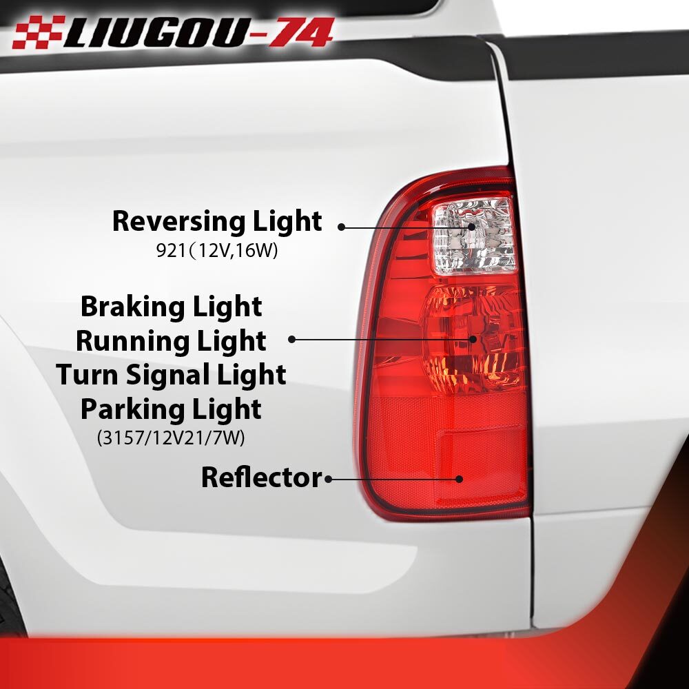 Tail light kit fit for 2008 - 2016 F-350 F-450 F-550 Super Duty LH & RH- v
