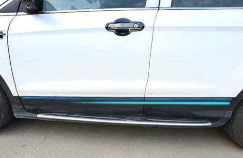 Blue Titanium Side Door Body Molding Cover Trim for 2013-2019 for Ford Escape kuga