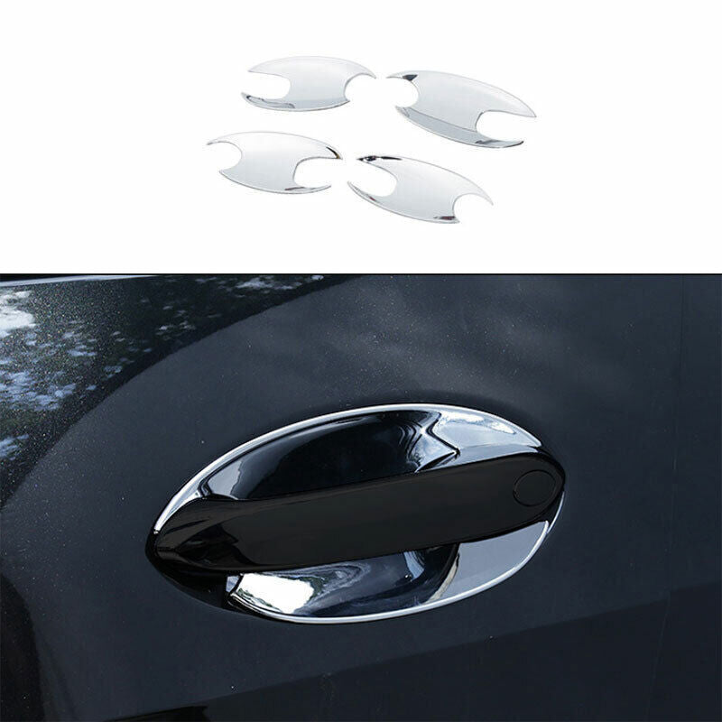 for BMW X5 G05 2019-2023 ABS Chrome Outside Door Bowl Cup Molding Cover Trim 4P