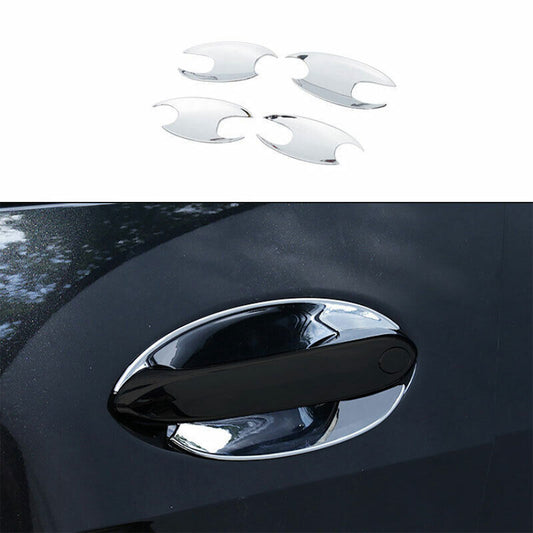 for BMW X5 G05 2019-2023 ABS Chrome Outside Door Bowl Cup Molding Cover Trim 4P