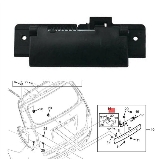 180  blind spot rearview mirror for S1000XR, F800GS, F650GS, G310R E
