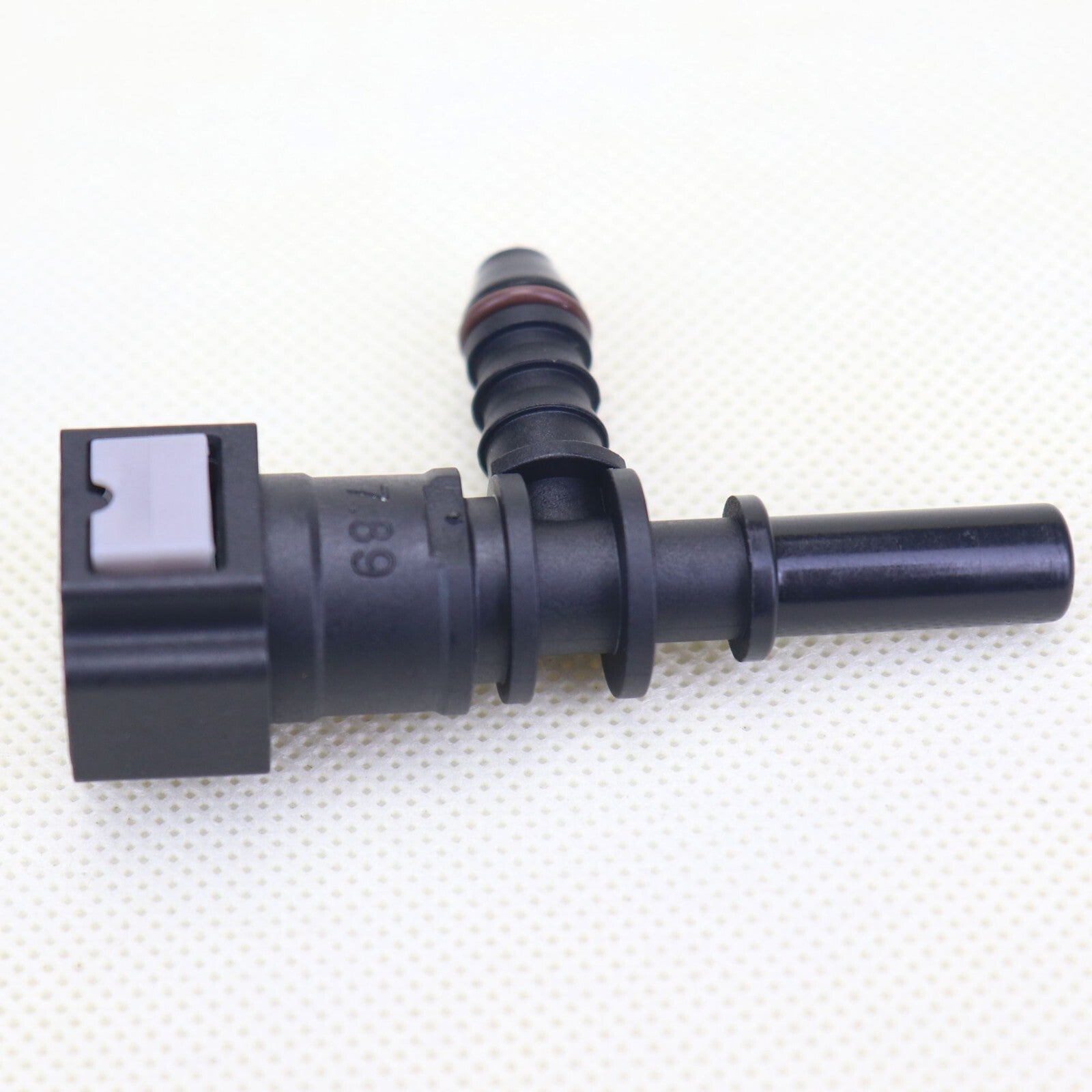 7.89 SAE 1/4 inch Band-Aid T-shirt Fuel Line Quick Connect Release Hose Barb Male/Female