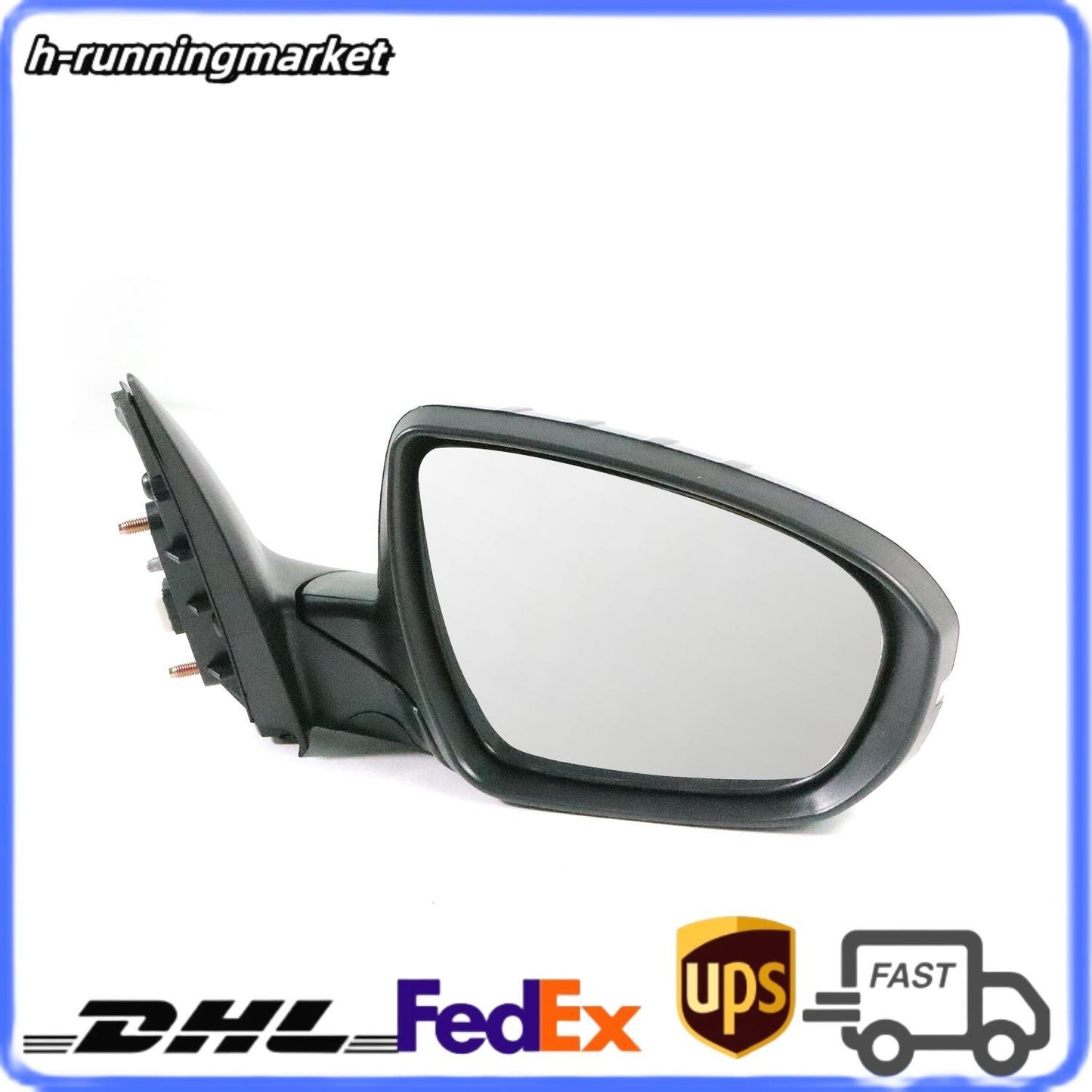 Mirror Power Folding Heated Turn Signal Passenger Side for 2012-2013 for Kia Optima