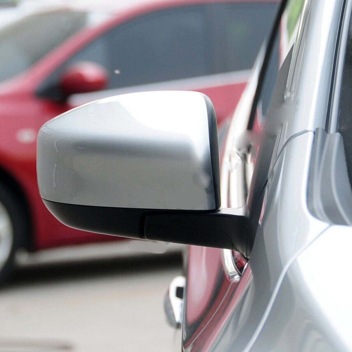 Silver Right Passenger's Side Rear Mirror Cap Cover for Nissan Sentra 13-19 Q