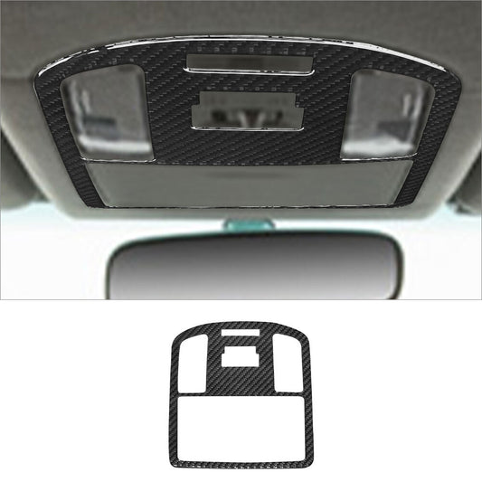 Carbon Fiber Interior Overhead Console Frame Cover Trim for Toyota Hilux