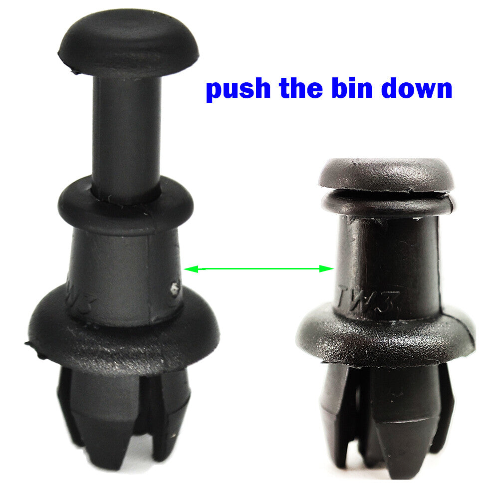 2 for VW for GOLF 5 mk6 Tigaun 5N Polo UP Parcel Shelf Tray String Clips Hook Pivot
