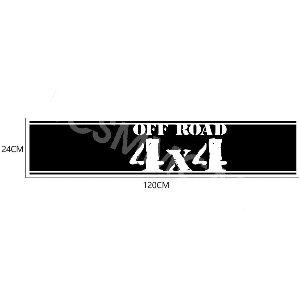Accessory Offroad Car Stripes Rally Stickers Sports Racing Decal For Hood Bonnet