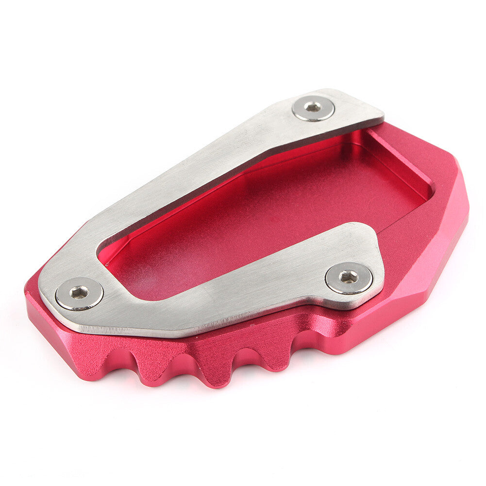 for Ducati MONSTER 696/795/796/797/821/1200 Motor Side Kickstand Foot Stand Pad Q