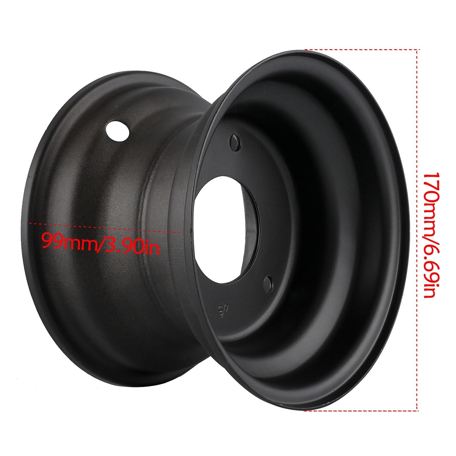 2 x 6 inch wheels for 145/70-6 tires, lawnmower, for mini bike, go-kart cooler, all-terrain vehicle
