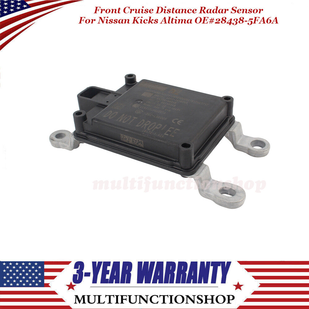 Front Cruise Distance Sensor 28438-5FA6A for Nissan Kicks Altima Rogue 2017-2021 Q
