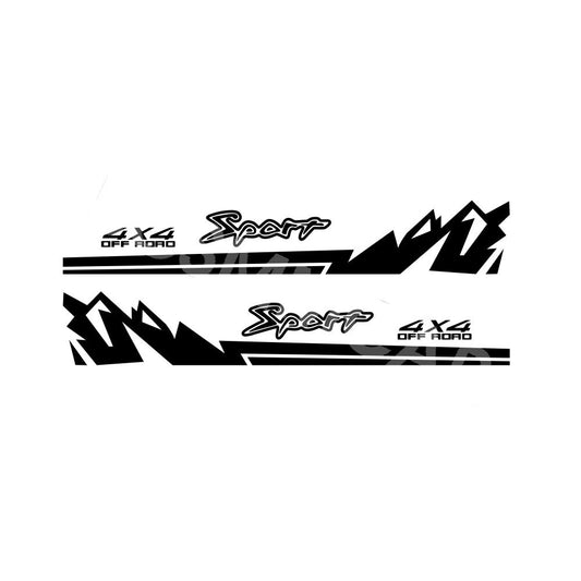 Fit for Ford Ranger 2001-2023 Sport DIY Graphic Rear Window Sticker Accessories