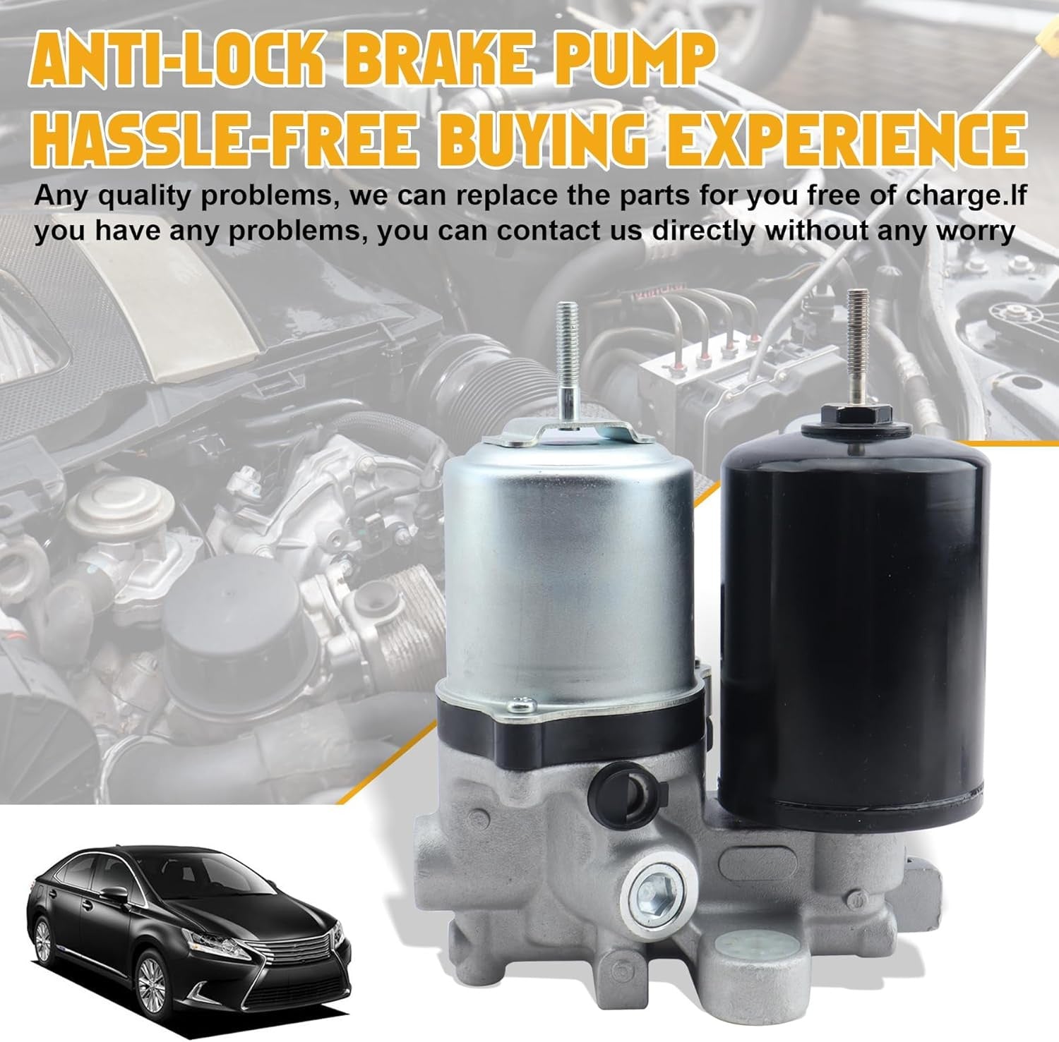47070-47050 for Toyota Prius 10-15 1.8 Anti lock Pump Assembly Brake Booster ABS