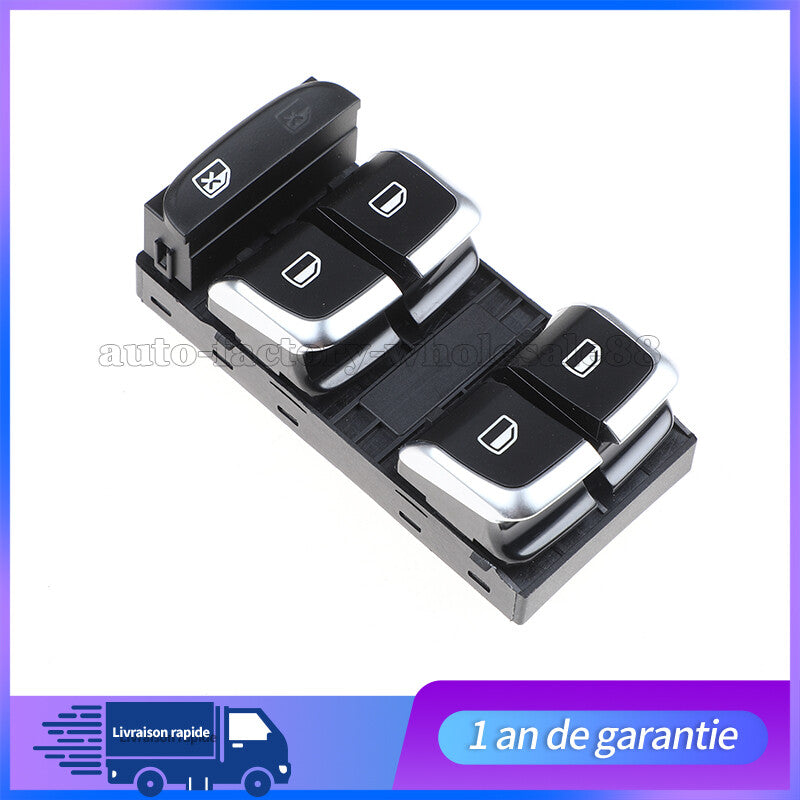 BOUTON INTERRUPTEUR LEVE VITRE 10 BROCHE POUR for AUDI A5 A4 Q5 8K0959851D NEUF