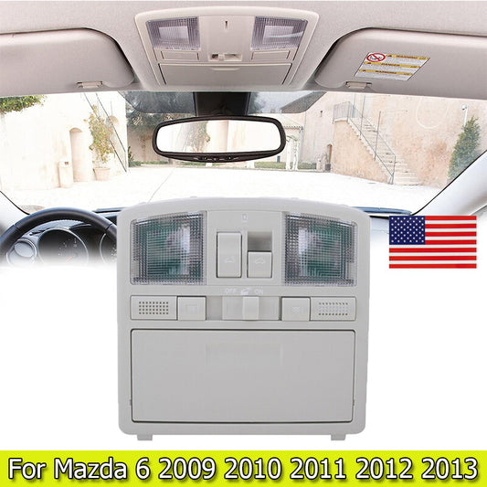 Gray overhead console with downlights suitable for 09-11 for Mazda 6 with sunroof GS4C69970D75 Q
