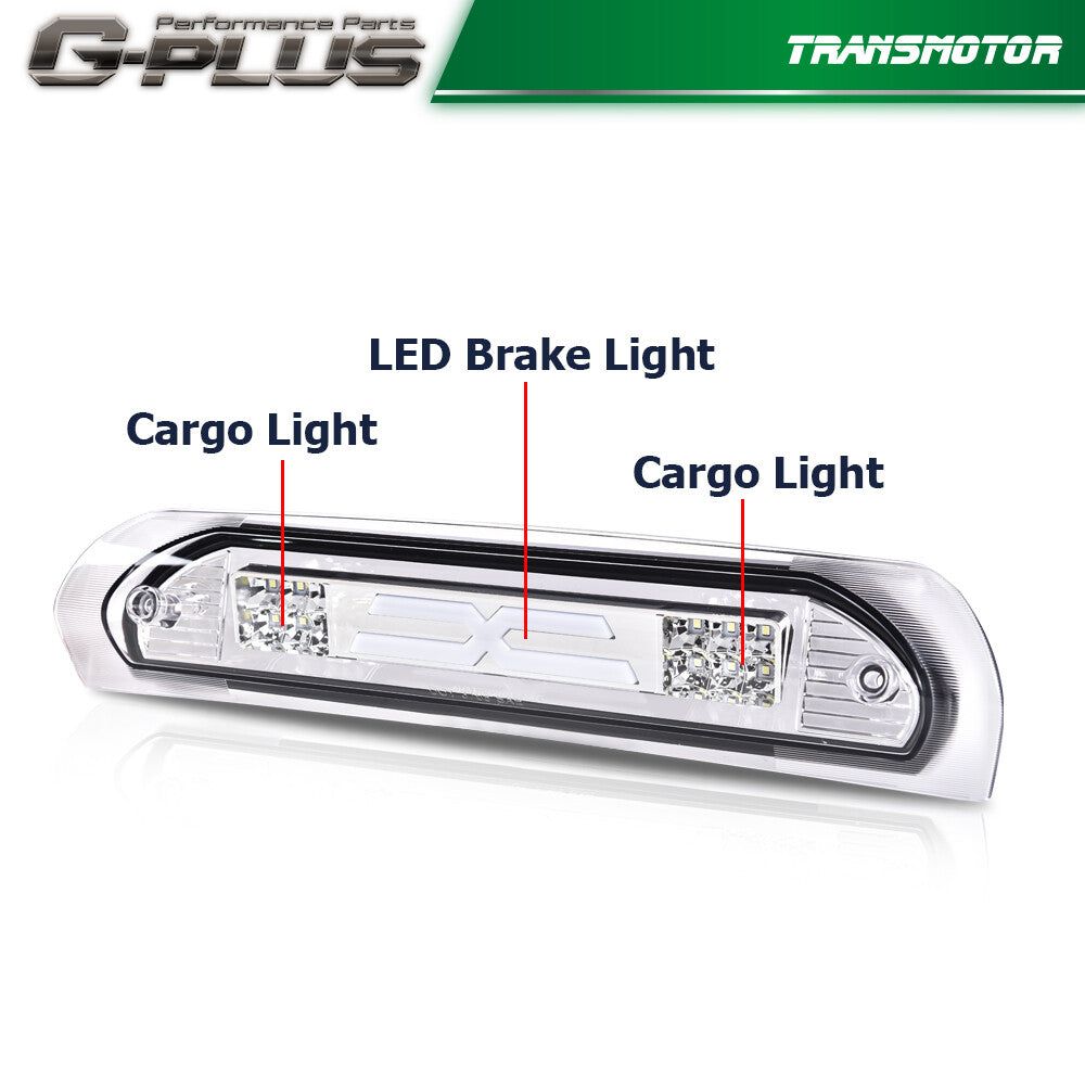 new, suitable for 2002-2009 for Dodge for Ram 1500 2500 Chrome LED 3rd-generation brake light cargo.