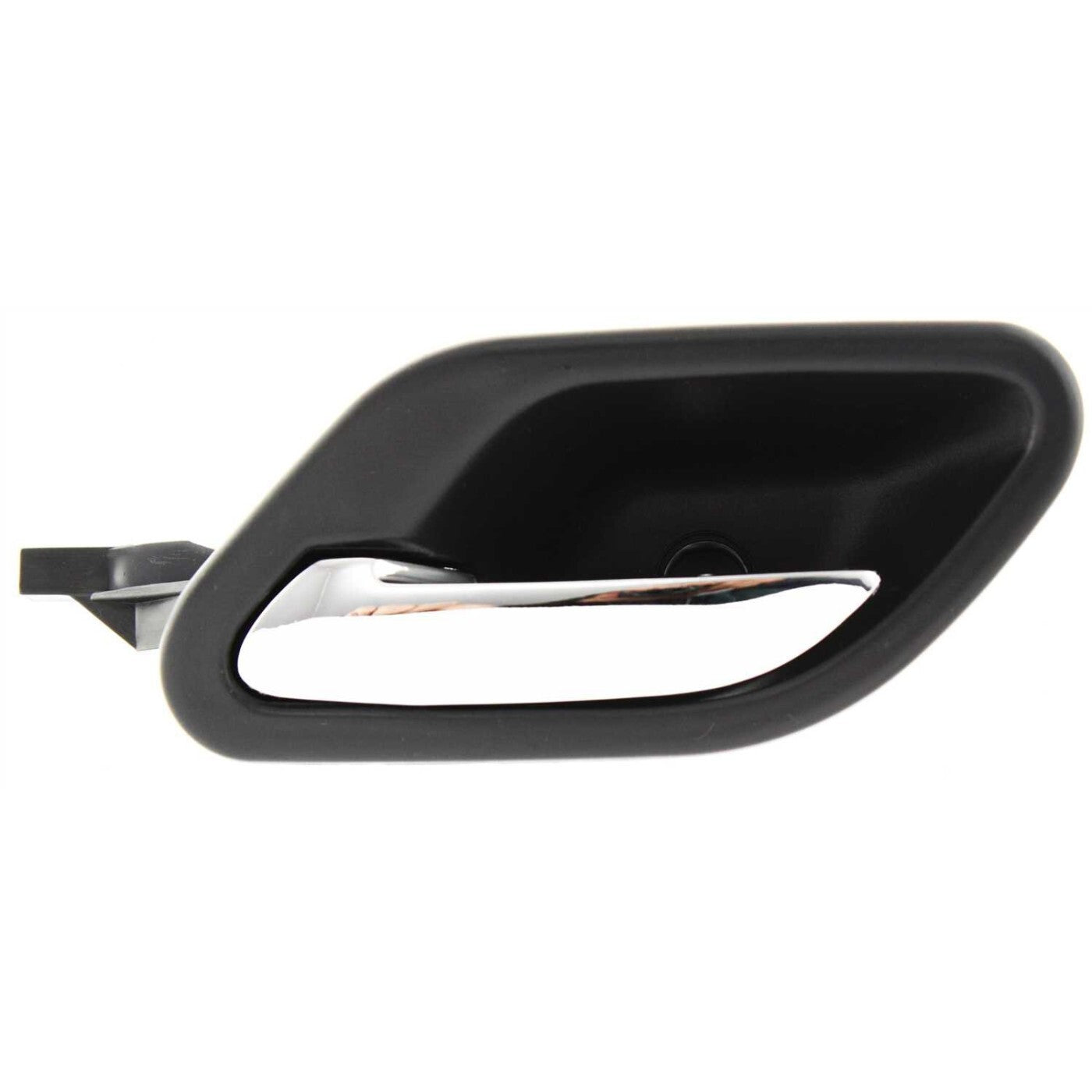 Front and rear black interior door handles with chrome trim, left and right, applicable to for BMW E38 E39