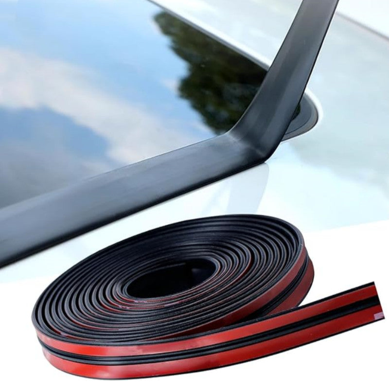 9.84ft Rubber Seal Strip Weather Stripping Car Roof Windshield Trim Edge Molding