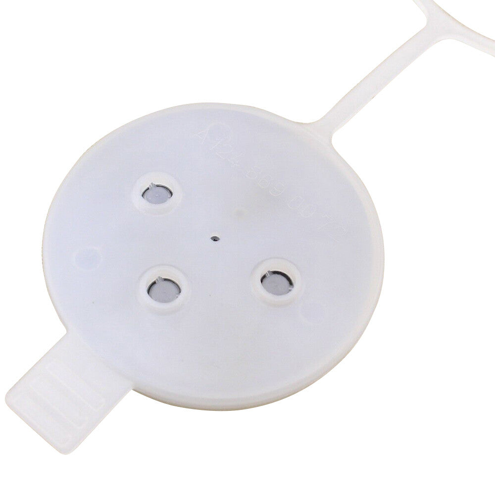 Front Reservoir Washer Cap A2028609369 White for Benz 1996-02 E-Class W210 Sedan Q