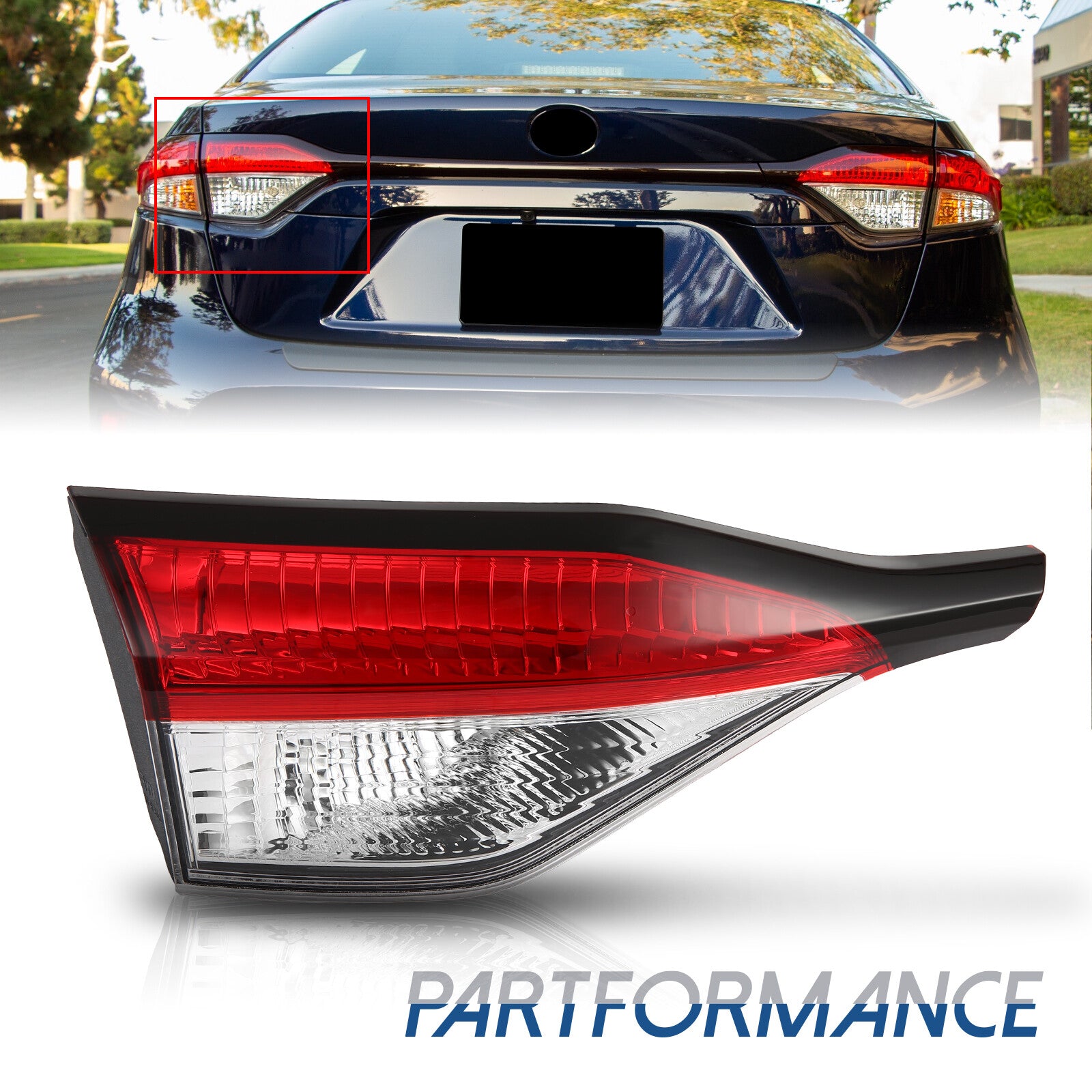 Fit for 2020 - 2022 for Corolla Rear Tail Light Brake Light Inside Drive Side LH- v