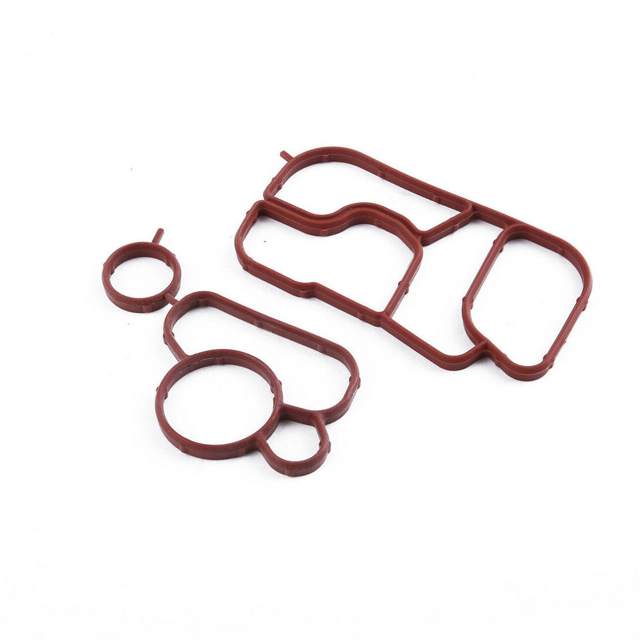 2Pcs Engine Oil Cooler for VW for Golf for Audi A3 2008-2013 2.0T Q