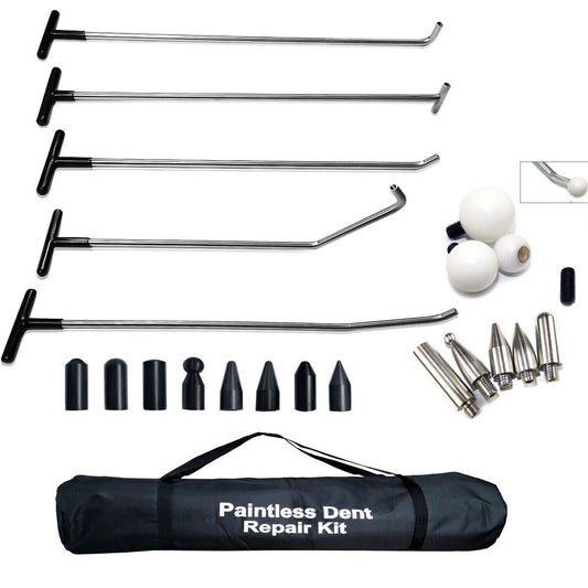 Auto Body Sheet Metal Paintless Dent Repair Kit Auto Professional Remover Set v