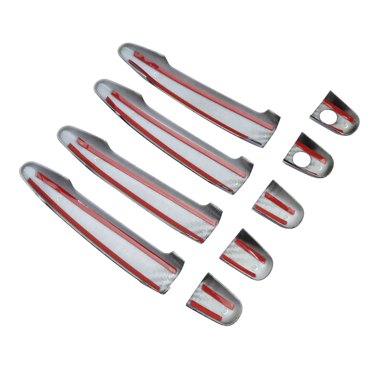 Carbon Fiber Style Door Handle Cover Trim Fit for Toyota for Corolla 2009-2013 2010 2011