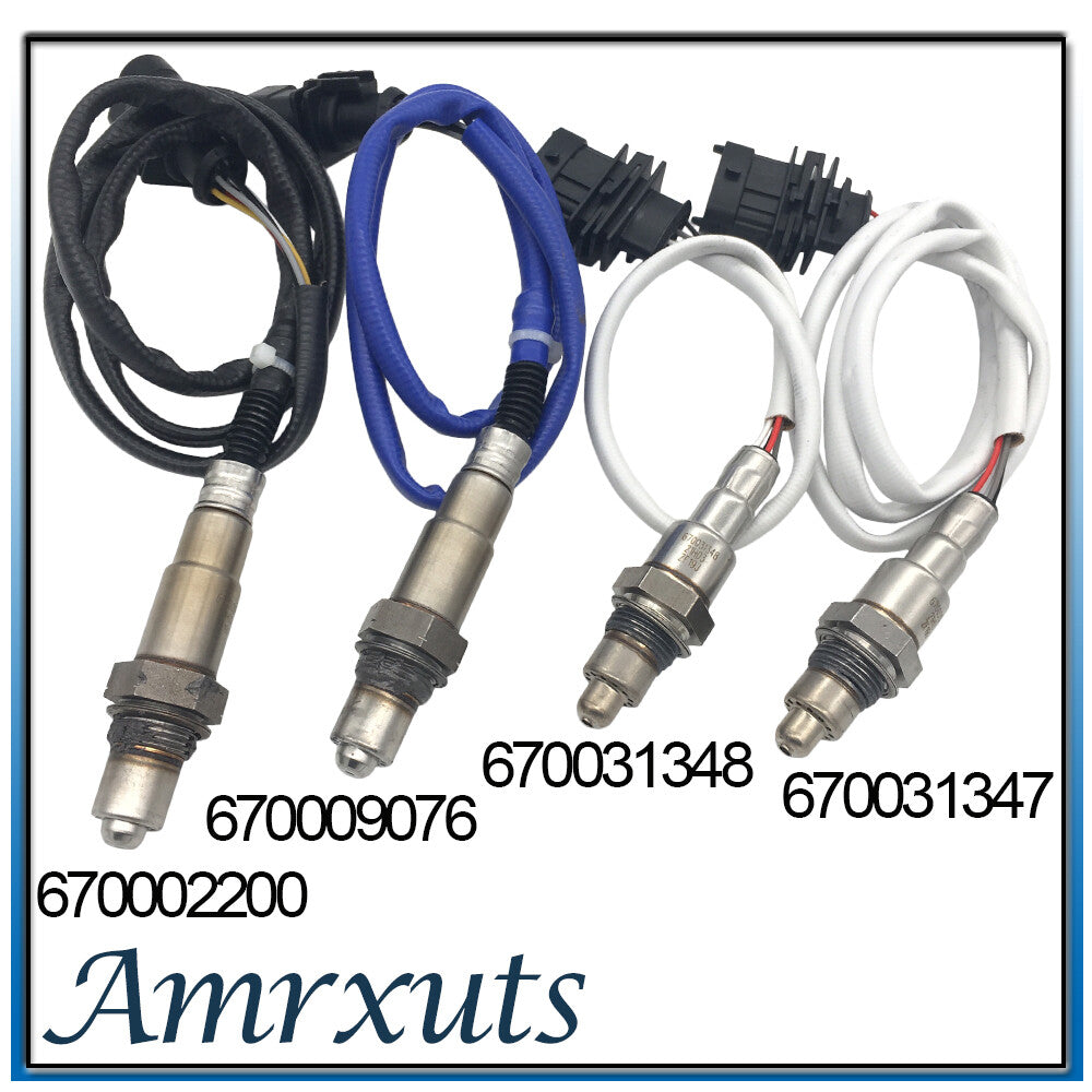 4 Up+Downstream Oxygen Sensors for Maserati Ghibli Quattroporte 3.0L 2014-2017 n