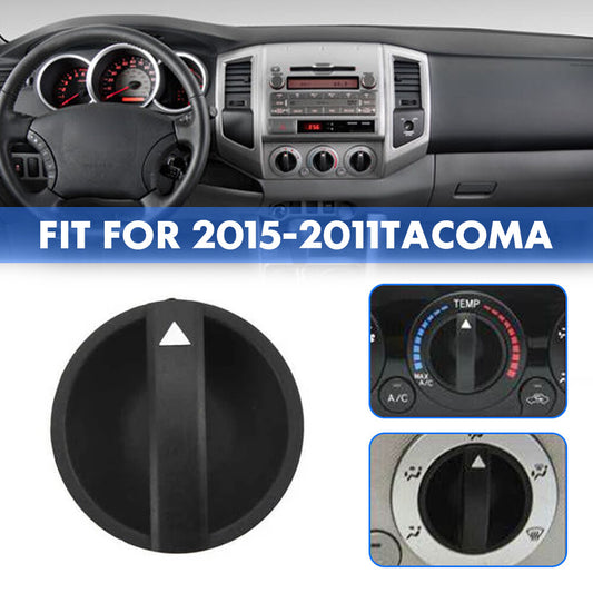 Control Knob heater/air conditioning temperature HVAC fan, black, suitable for 2005-2011 Tacoma. n