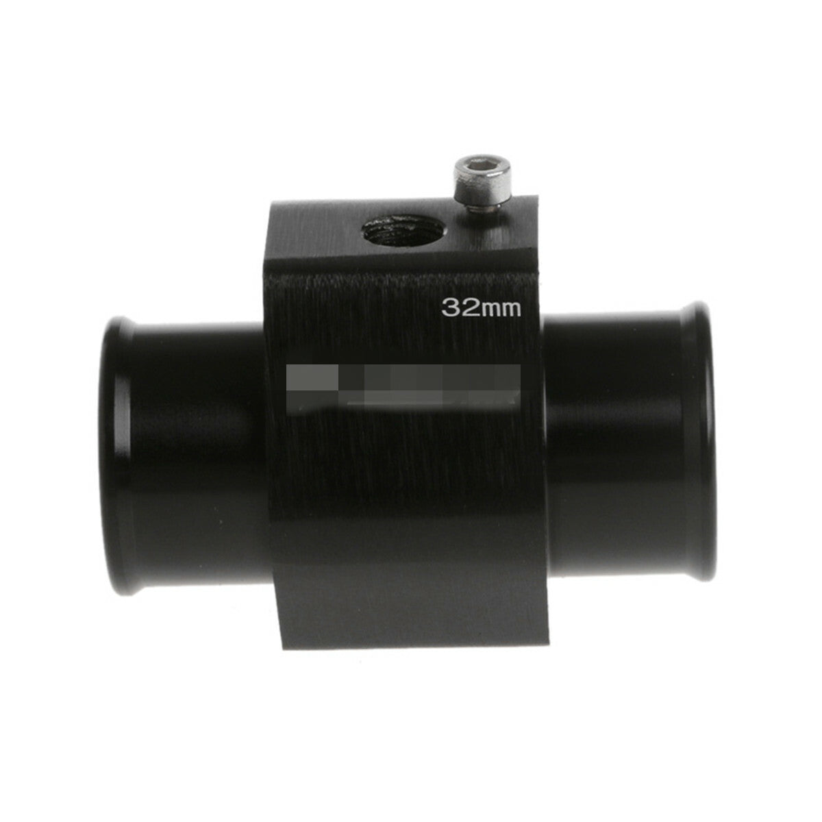 Black 32mm Car Water Temperature Joint Pipe Sensor Gauge Radiator Hose Adapter Q