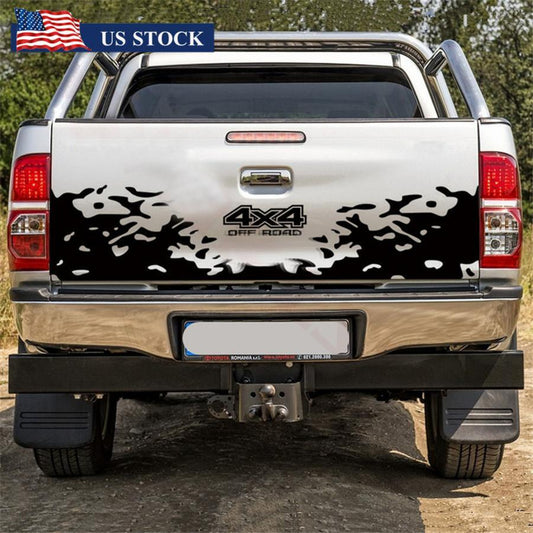 Car Tail box Styling Sticker 4X4 OFF ROAD Graphics Vinyl Decals For Pickup Truck