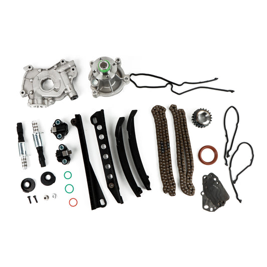 For 04-08 for Ford F150 for Lincoln 5.4L 3V Timing Chain Kit Oil+Water Pump Cover Gasket