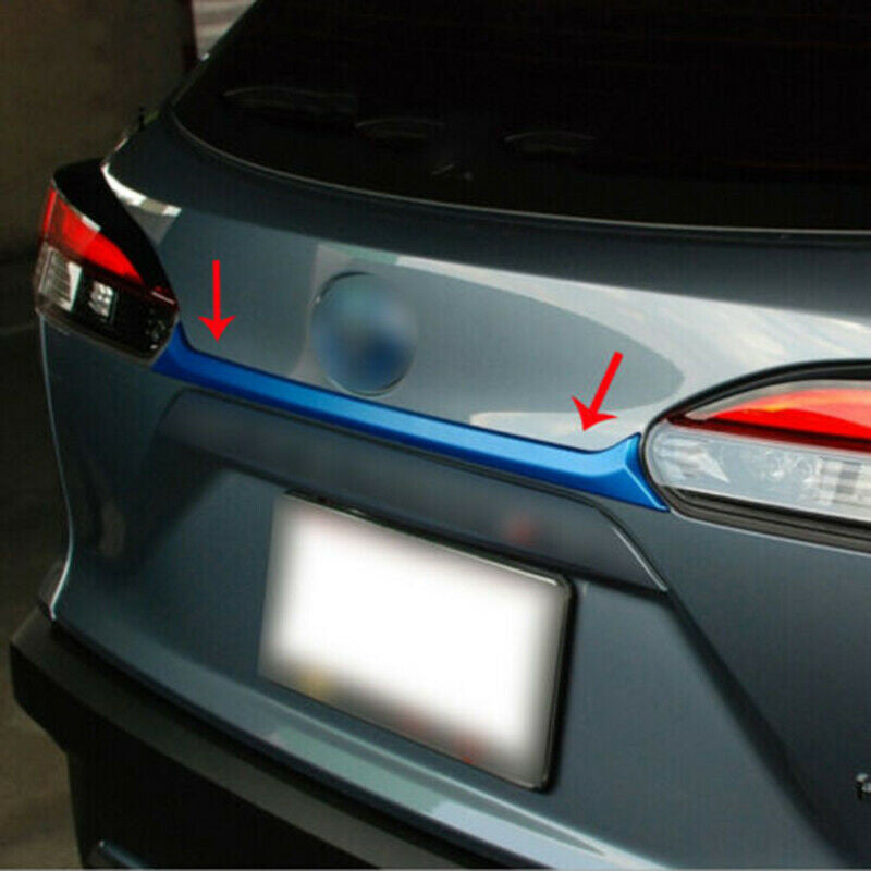 for Corolla Cross Blue Car Rear Trunk Lid 2023-2024 Trim molding Cover B n