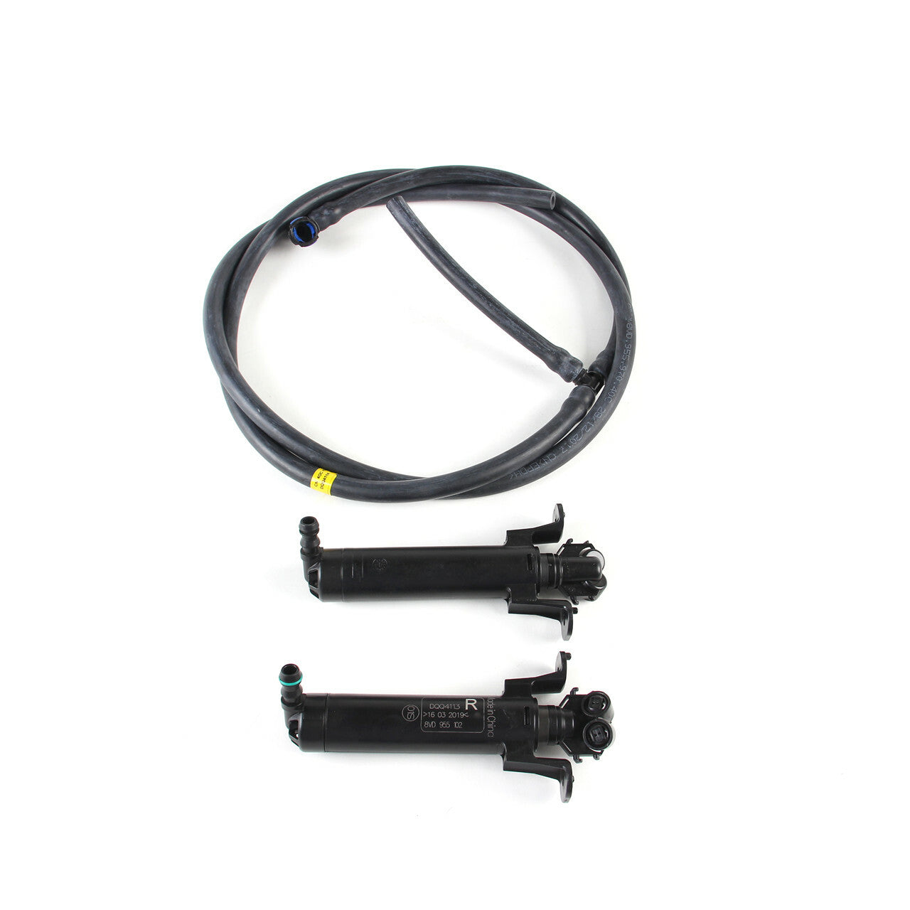 Left &Right Headlight Washer Sprayer Nozzle &Hose for AUDI A3 S3 #8V0955101/102# Q