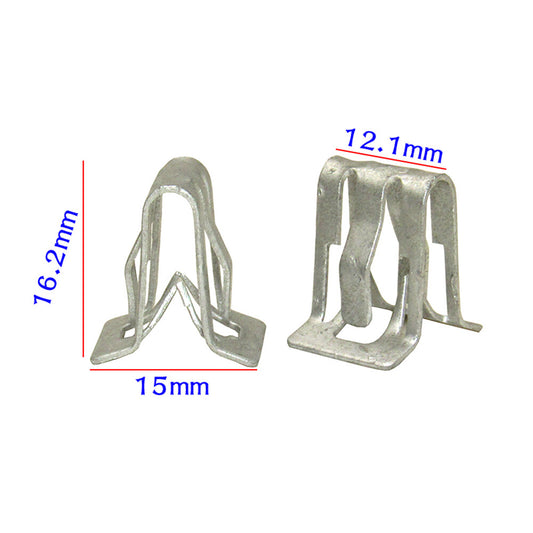 10 Car Console Dash Dashboard Trim Metal Retainer Clips for Jeep for Wrangler