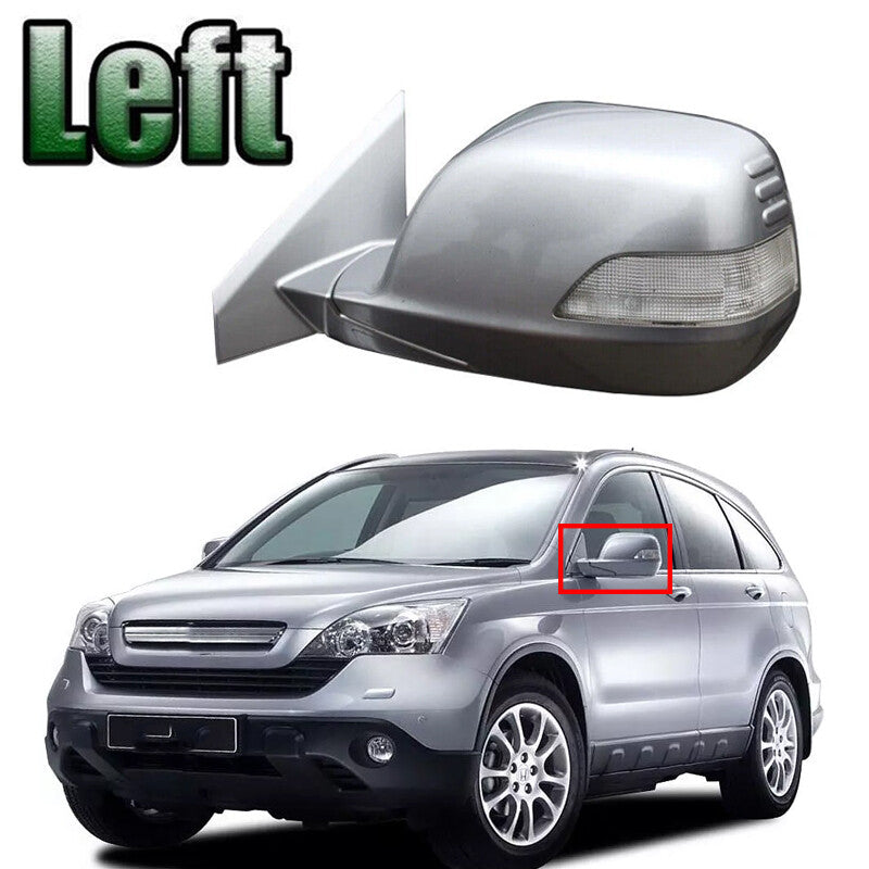 Left for HONDA CRV CR-V RE1 RE2 RE4 2007-2011 Rear View Mirror Assy Silver 5PIN v