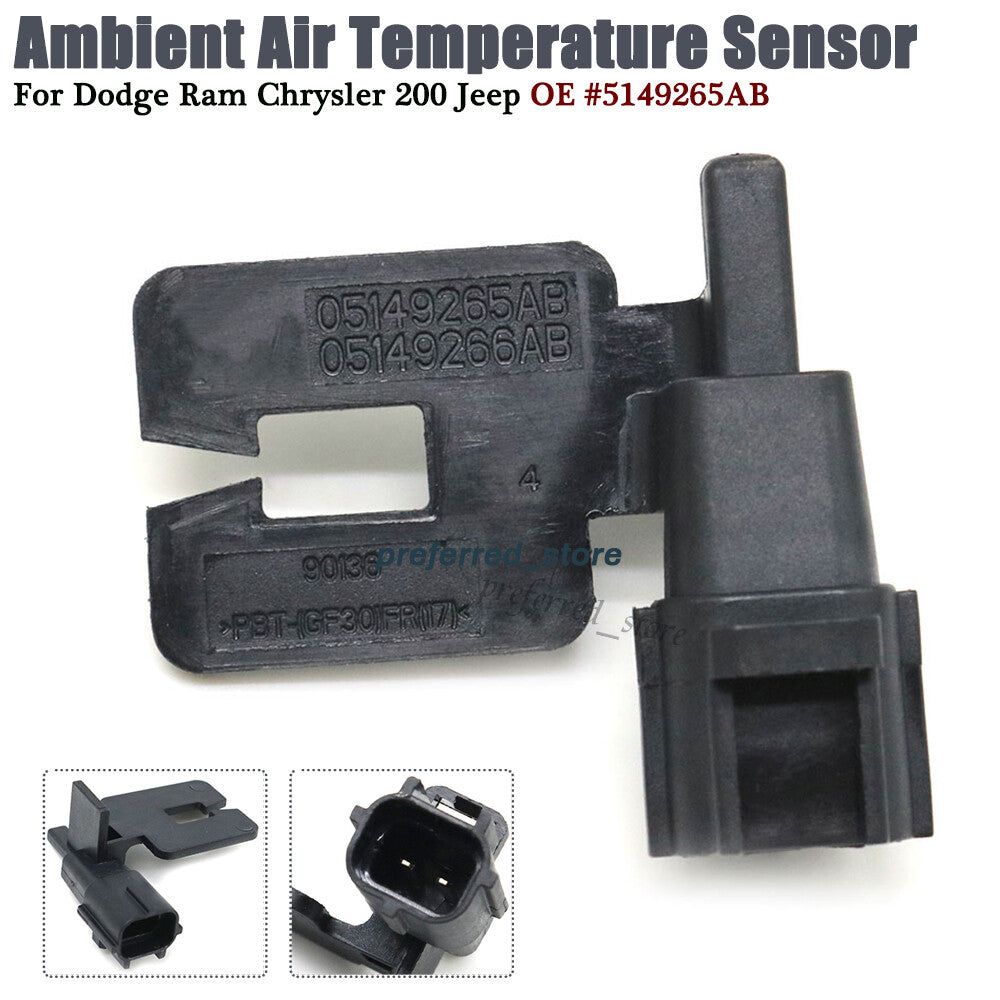 5149265AB Ambient Air Temperature Sensor for Dodge for Ram for Chrysler for Jeep Liberty v