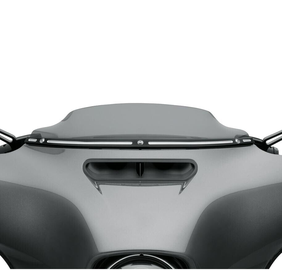 Black CNC Windscreen Windshield Trim for Harley Touring Electra Glide 1996-2013