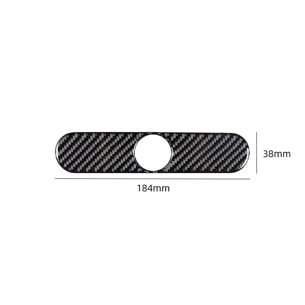 4Pcs Carbon Fiber Air Conditioning Vent Cover Trim for Subaru Forester 2009-2013 v