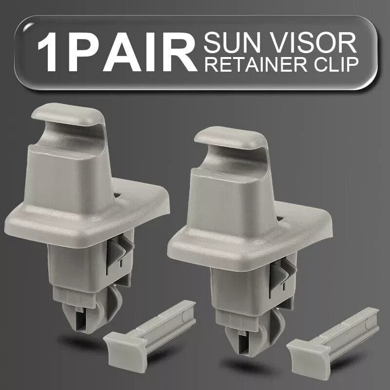 2X Sun Visor Retainer Clip 03-14 for Chevrolet Express for GMC Savana 1500 2500 3500