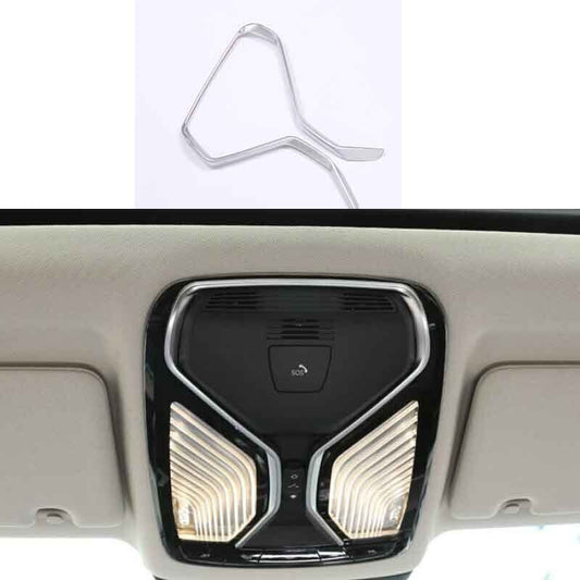 Silver ABS Lamp Frame Trim Front Reading Light for BMW X3 G01 X4 G02 2018-2021