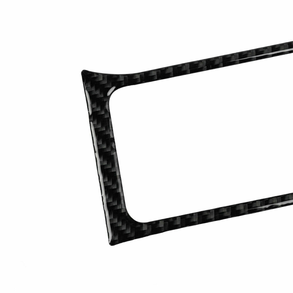 Carbon Fiber Interior Air Vent Outlet Trim Cover Fit for Ford for Mustang 2009-13