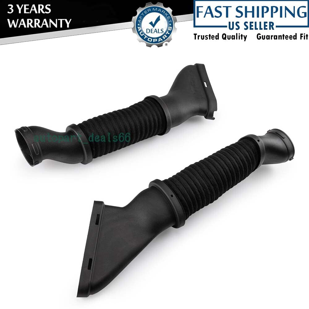 Set of 2 Air Cleaner Intake hose Left & Right Side for Mercedes W166 GL550 GL450 Q