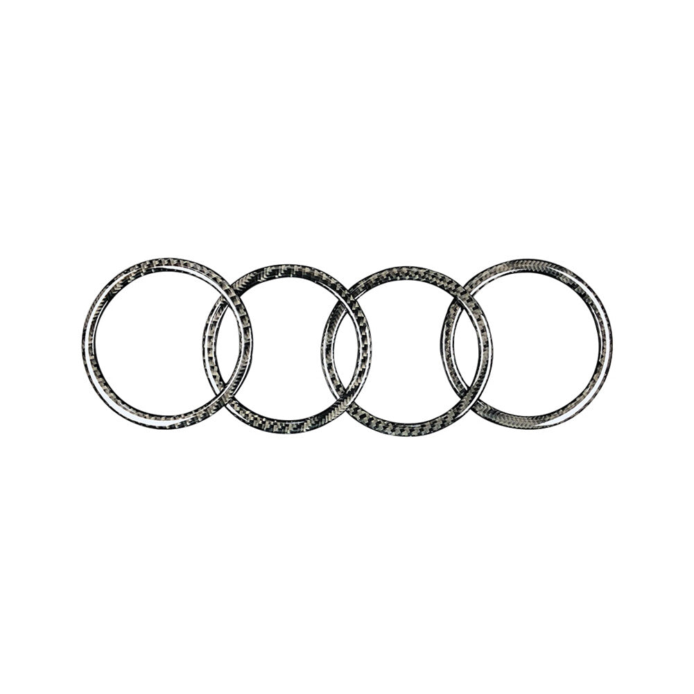 4Pcs Carbon Fiber Automatic Transmission Panel Cover Trim TypeB for Camry v