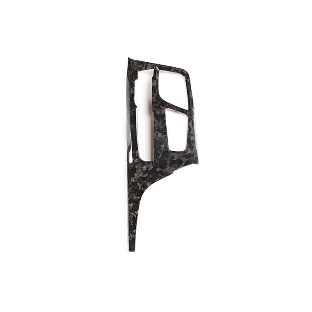 Forged Carbon Fiber for 5 19-22 Center Console Gear Shift Panel Cover n