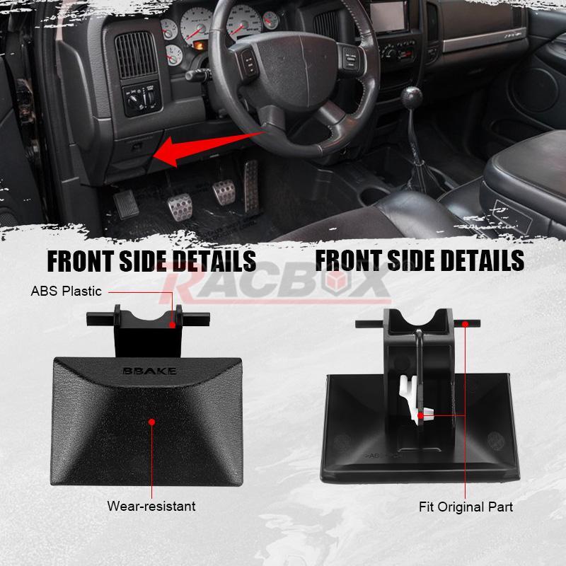 Black Parking Brake Release Handle for 2002-2005 for Dodge for Ram 1500 2500 3500