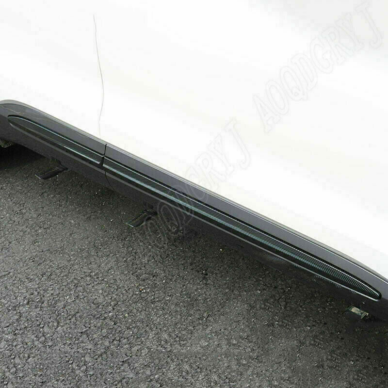 for Ford Explorer 20-22 Carbon Fiber ABS Door Side Body Molding Strip Cover Trim