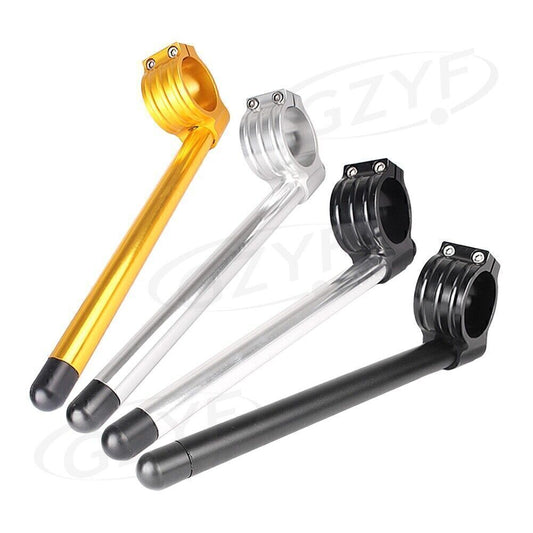 51mm CNC Fork Clip-ons Handle Grip Handlebar 3 Color Universal Motorcycle Q